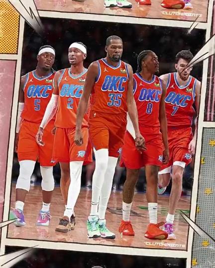 這個陣容看著真恐怖美媒：雷霆將會是杜蘭特明年最合理的下家